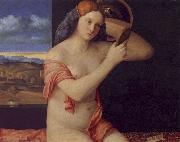 Giovanni Bellini Young Woman at her Toilet china oil painting reproduction